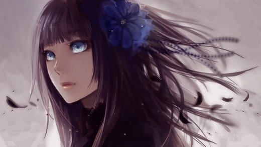 唯美卡通美女微信图片 妙龄少女