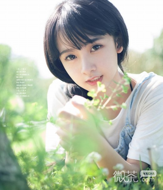 唯美清纯校园女神微信高清图片 芳年华月