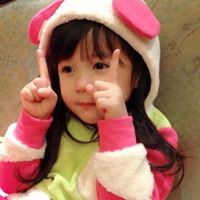 微信小孩呆萌头像 还好有你在