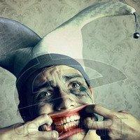 流泪邪恶的小丑绝望微信头像图片大全 甚至成为从未想到的模样