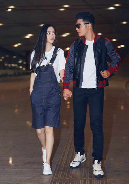 黄晓明angelababy秀恩爱微信图片