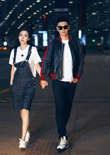 黄晓明angelababy秀恩爱微信图片