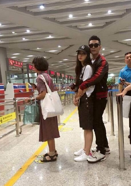 黄晓明angelababy秀恩爱微信图片