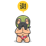 面具萌叔微信表情包 搞怪耍宝样样行！