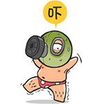 面具萌叔微信表情包 搞怪耍宝样样行！