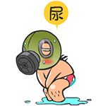 面具萌叔微信表情包 搞怪耍宝样样行！