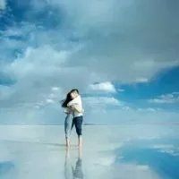 微信情侣头像陪我笑 跟你浪