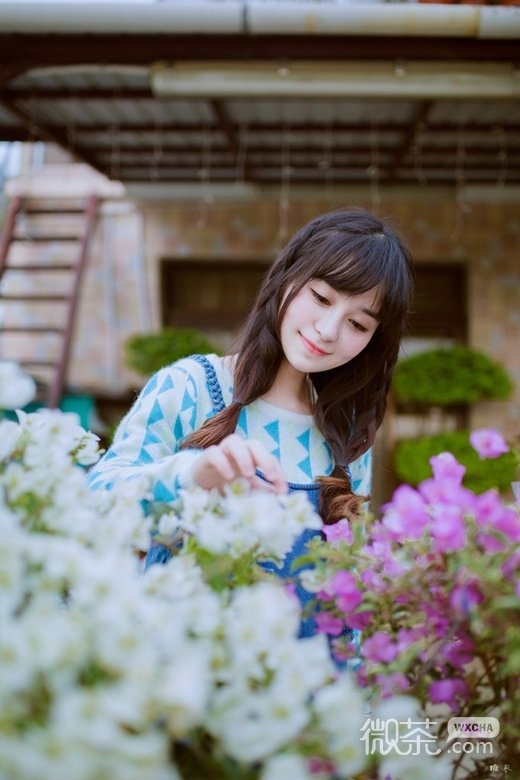 唯美清纯女孩写真微信高清图片 花季少女