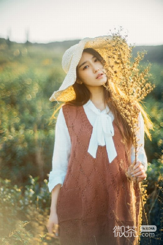 唯美清纯女孩写真微信高清图片 花季少女