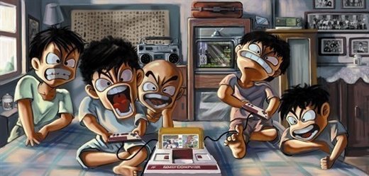 唯美意境怀念近漫画微信图片 回不去的童年