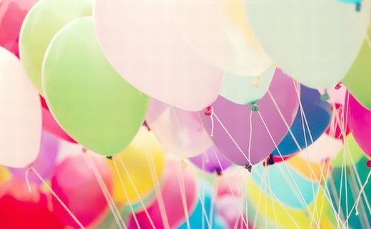唯美意境气球微信高清图片