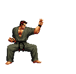 拳皇人物动态微信表情包 格斗天王