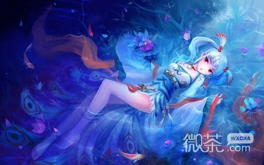 唯美可爱萌女孩微信图片 动漫少女