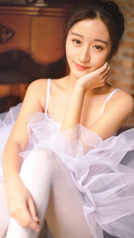 唯美清纯女生写真微信高清图片