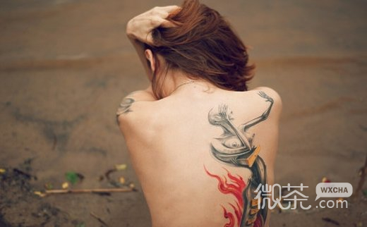 唯美美女背面微信高清图片