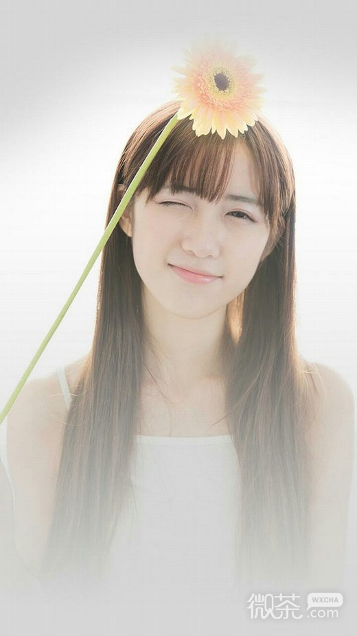 唯美清纯漂亮女生微信高清图片