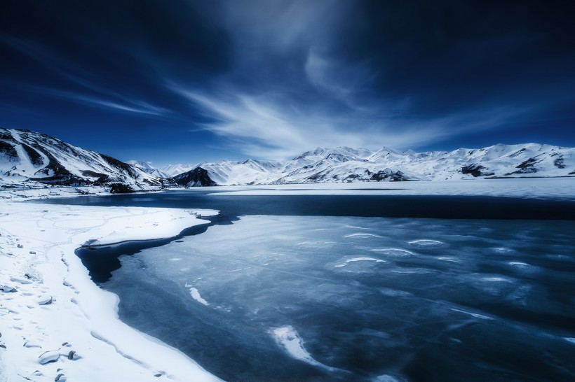 帕米尔高原风光微信高清图片 高原屋脊