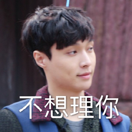 张艺兴微信表情包 咋地，不服啊！
