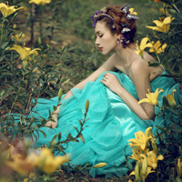 微信迷幻森林欧美头像冷艳霸气 恨得太深也不能让自己有伤痕