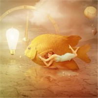 微信欧美诡异美女魔幻头像 只是午夜梦回时镜中的一个孤影