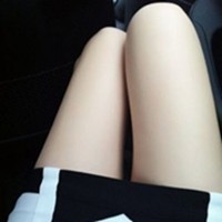 微信自拍性感修长美腿靓女生头像图片