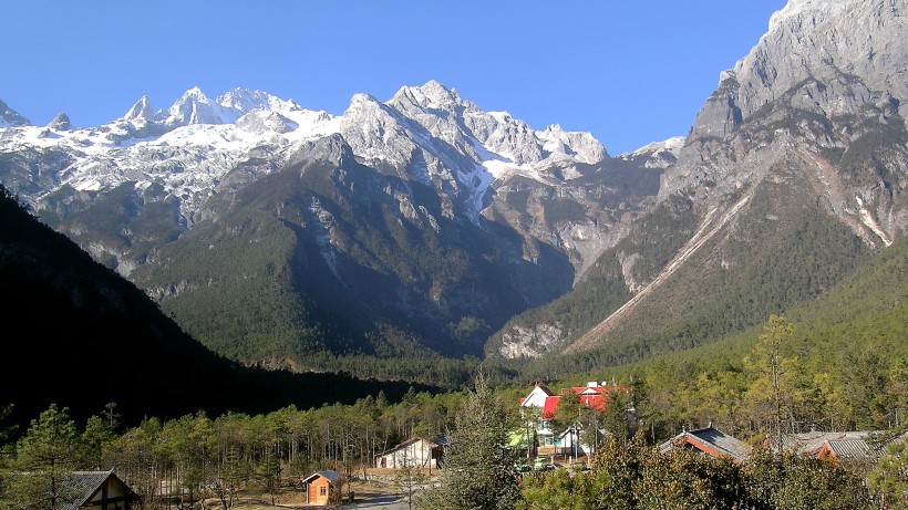 云南玉龙雪山微信高清图片 5A级景区