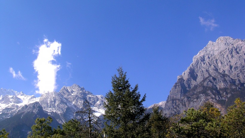 云南玉龙雪山微信高清图片 5A级景区