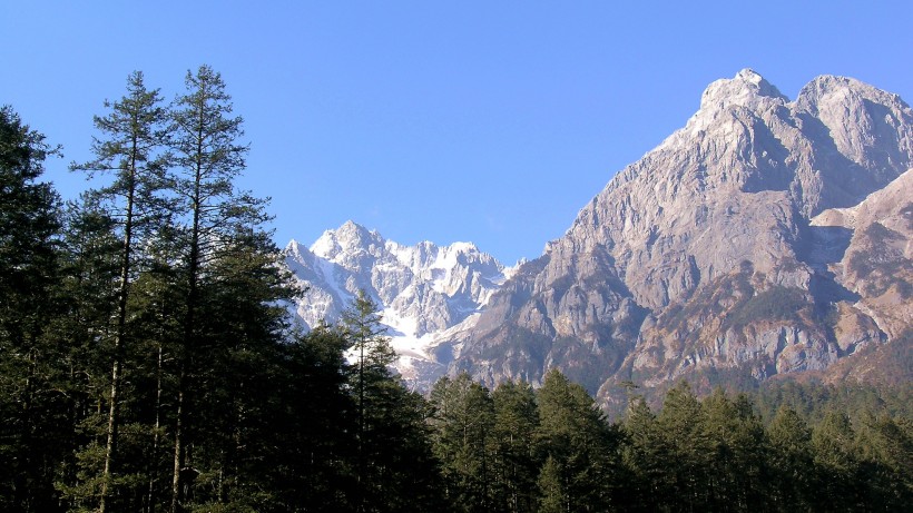云南玉龙雪山微信高清图片 5A级景区