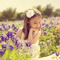 孩子头像可爱萝莉小天使微信头像微信图片