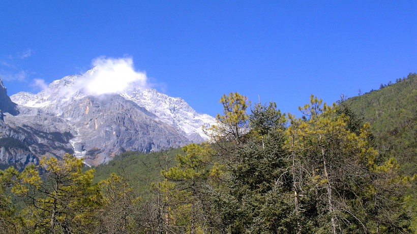 云南玉龙雪山微信高清图片 5A级景区