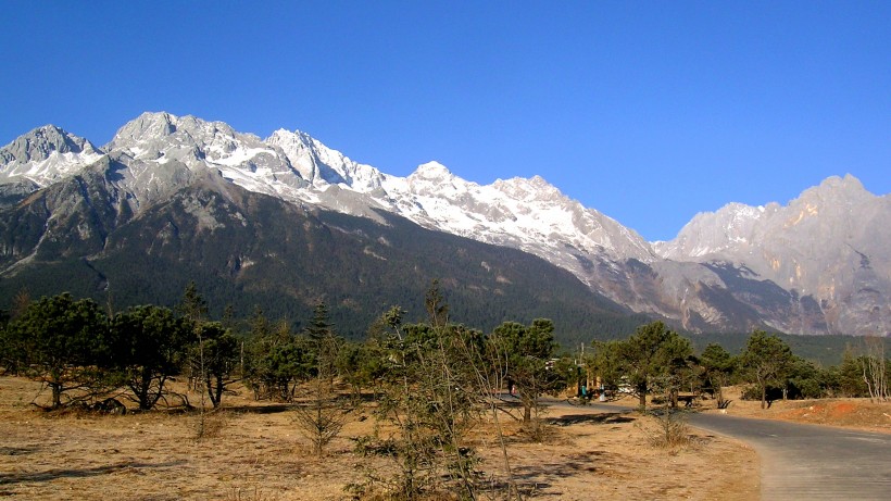 云南玉龙雪山微信高清图片 5A级景区