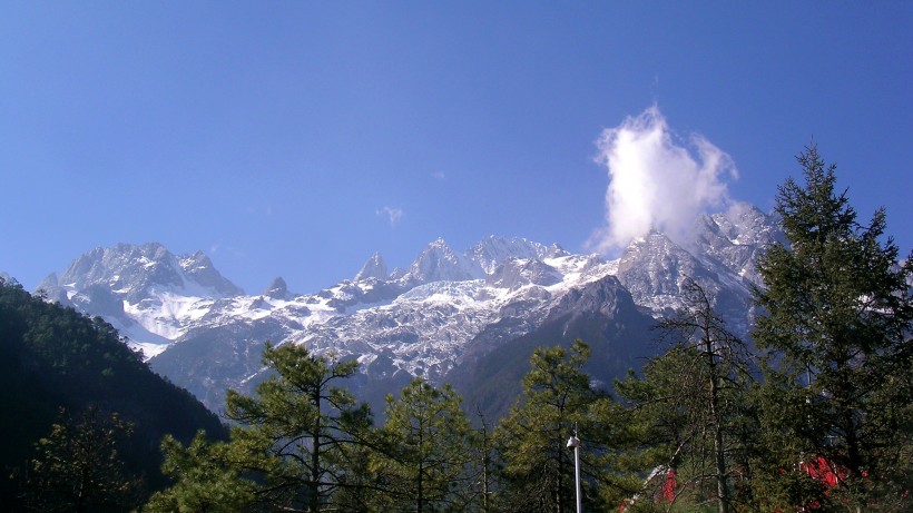 云南玉龙雪山微信高清图片 5A级景区