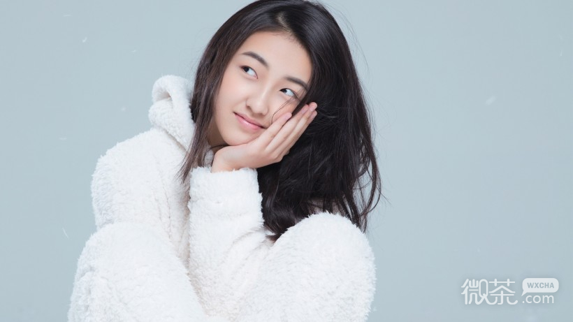 美女童星张子枫微信高清图片