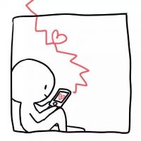 微信卡通头像 我们的上下楼