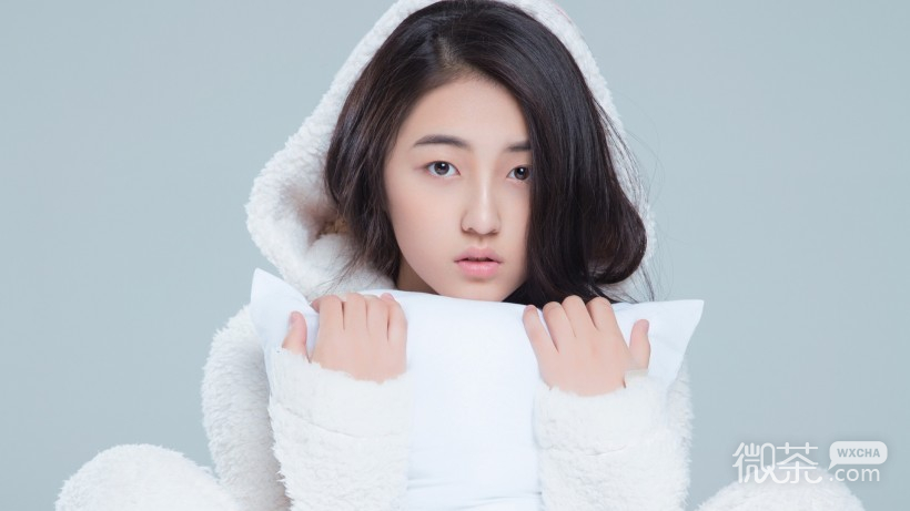 美女童星张子枫微信高清图片