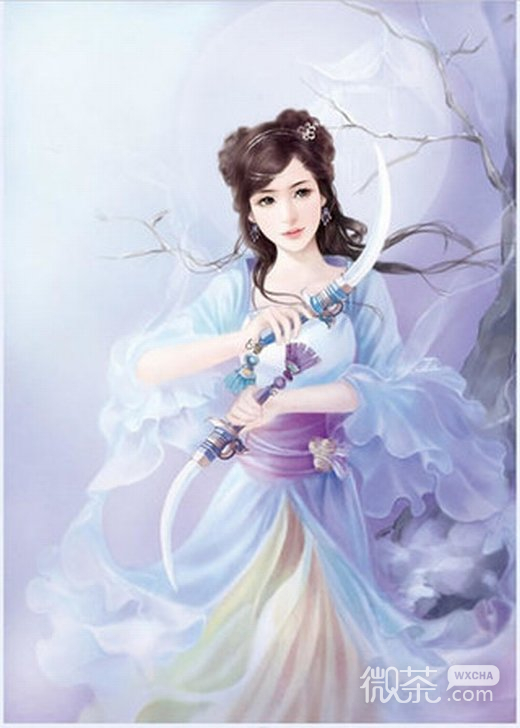 动漫古装美女微信高清图片  柳娇花媚