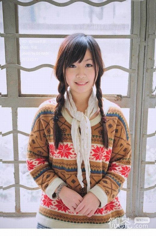 唯美清纯可爱女孩微信图片 与世无争