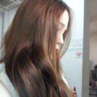 大眼睛芭比妆微信头像 仰望的一丝伤感