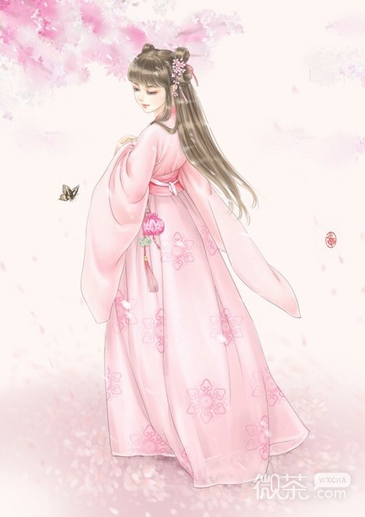 古装美人微信高清图片 漫画版