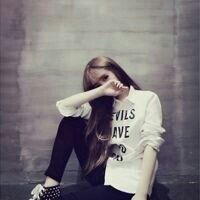 微信女生头像＂你若一生相依，我便不离不弃＂