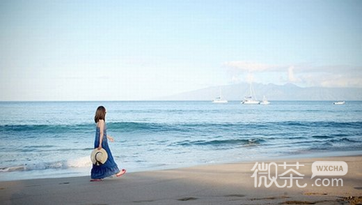唯美大海意境微信高清图片