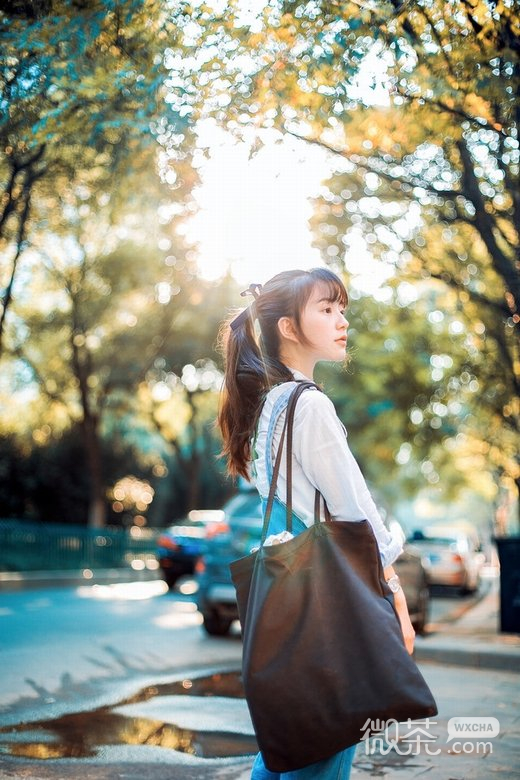 唯美气质美女微信高清图片 清秀高雅