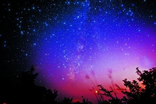 唯美梦幻星空微信高清图片