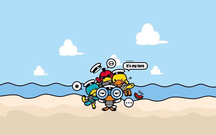 鸭嘴兽男孩星辰大海微信高清图片