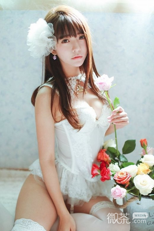 美女夏日写真唯美微信高清图片
