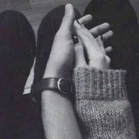 微信情侣头像 与他久.