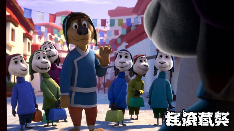 《摇滚藏獒》动画电影微信高清图片