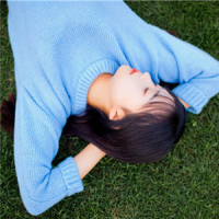 微信唯美女生头像“嗯，这样挺好的”