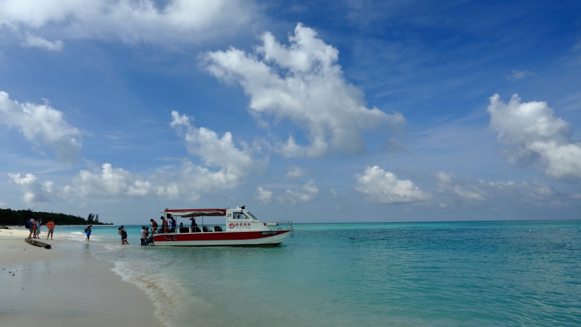 马来西亚环滩岛风景微信高清图片