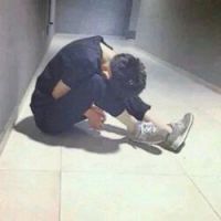 微信情侣头像 与他久.